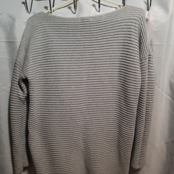 Calvin Klein Jeans light grey long sleeve sweater size small - Picture 2 of 4